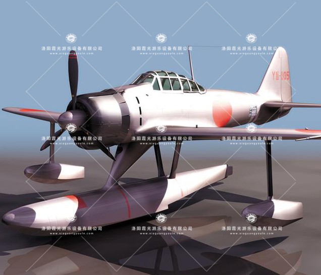 栾城3D模型飞机_